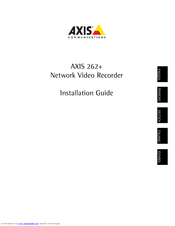 Axis 262+ Installation Manual