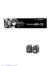 Robotis dynamixel AX-12 User Manual