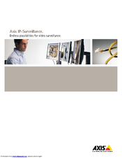 Axis IP-Surveillance system Brochure