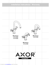 Axor Montreux 16520XX1 Installation Instructions Manual