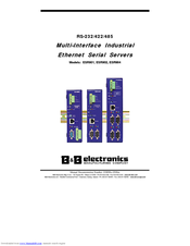 B&B Electronics ESR902 User Manual