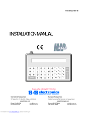 B&B Electronics MAP450D-004 MAP450D Installation Manual