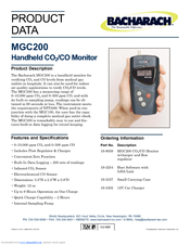 Bacharach MGC200 Product Data