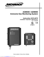 Bacharach ADM800 Instruction