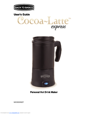 Back to Basics Cocoa-Latte hot drink maker