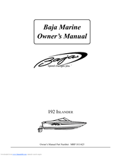 Baja 192 Islander Owner's Manual