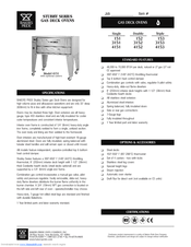 Bakers Pride STUBBY 3153 Specifications