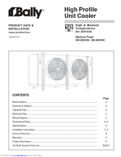 Bally BHP233HA-T7A Product Data