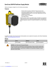 Banner FlexPower DX81P6 Specification Sheet