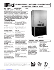 Bard WL182-A Specifications