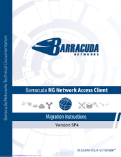 Barracuda Networks NG Network Access Client SP4 Migration Instructions