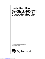 Bay Networks BayStack 400-ST1 Installation Manual
