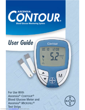 Bayer Healthcare Ascensia Contour Blood Glucose Meter User Manual