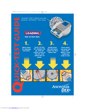 Bayer HealthCare Ascensia DEX2 Quick Test Manual