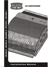 Bazooka CSA50.4 Installation Manual