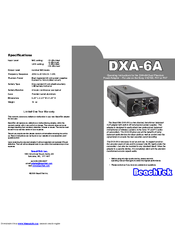 Beachtek Phantom Adapter DXA-6A Operating Instructions