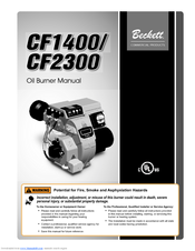 Beckett CF1400 User Manual