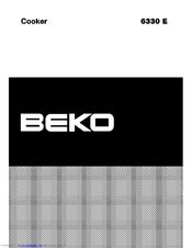 Beko 6330 E Owner's Manual
