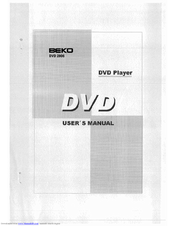 Beko DVD 2006 User Manual