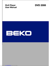 Beko DVD 2008 User Manual