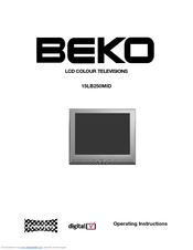 Beko 15LB250MID Operating Instructions Manual