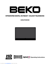 Beko 22WLP530HID Operating Instructions Manual