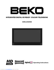 Beko 42WLU530HID Operating Instructions Manual