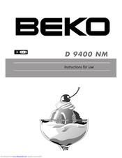 Beko D 9400 NM Instructions For Use Manual