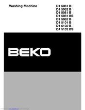 Beko D1 5062 B Operation Manual