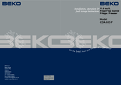 Beko CDA 653 F Installation & Operation Instructions