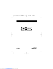 Belkin ErgoMouse F8E203-BLK User Manual