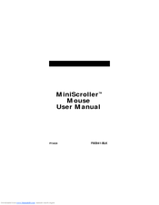 Belkin MiniScroller F8E841-BLK User Manual