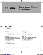 Belkin F8E845ea User Manual