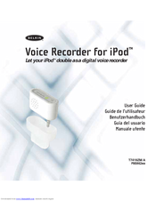 Belkin F8E462 - Voice Recorder For iPod User Manual
