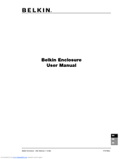 Belkin Premium Enclosure 42U User Manual