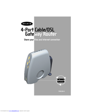Belkin F5D5230 Network Manual