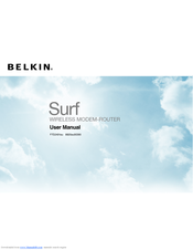 Belkin SURF 8820AU00390 User Manual