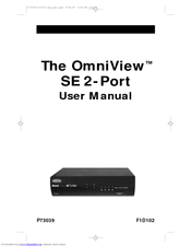 Belkin F1D102 - OmniView SE 2 Port KVM Switch User Manual