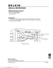 Belkin RK5001ek Instructions