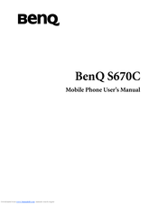 Benq S670C User Manual