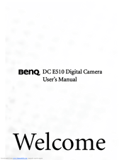 BenQ DC E510 User Manual