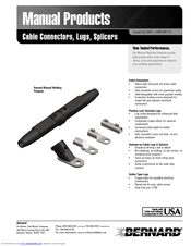 Bernard Cable Connectors Specification Sheet