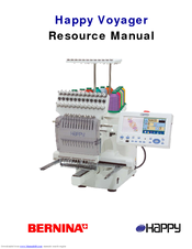 Bernina Happy Voyager Resource Manual