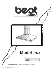 Broan Best IEX42 Owner's Manual