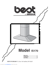Broan Best IS170 Owner's Manual