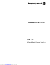 Beyerdynamic SIR 320 Operating Instructions Manual
