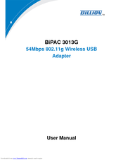 Billion BIPAC 3013G User Manual