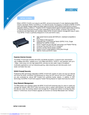Billion (802.11g) ADSL2+ Modem/Router BIPAC 5102G Specifications