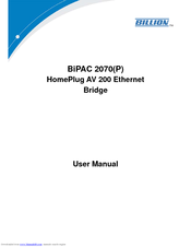 Billion BiPAC 2070 User Manual