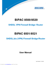 Billion BiPAC 8500 User Manual